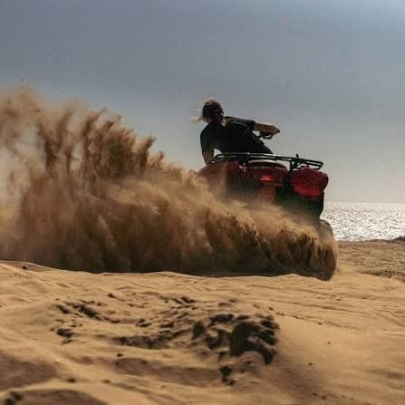 Sand dunes near the coast